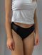 Стринги Nadizi в рубчик, висока посадка L, Чорний 9232-BLK-L фото 1